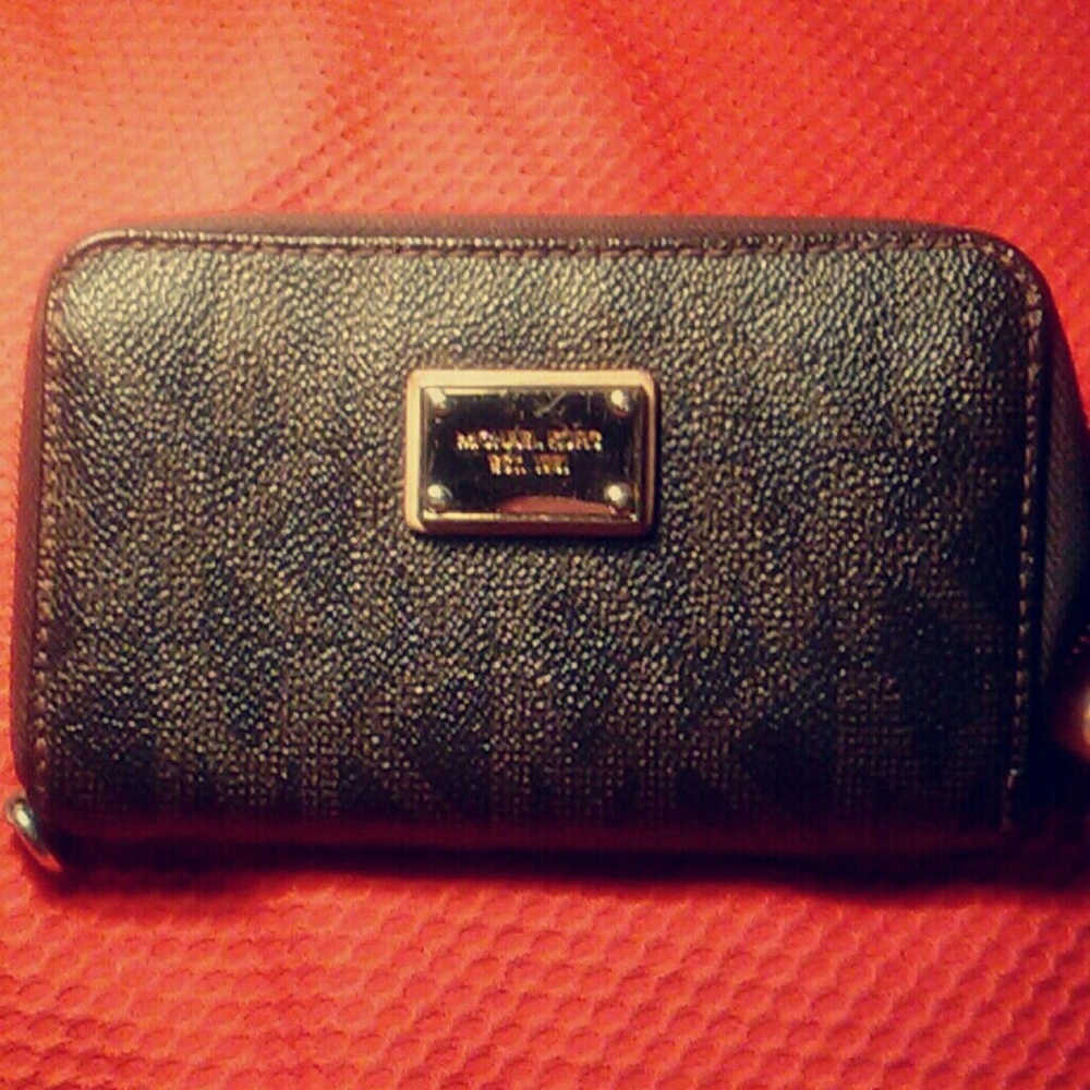 Brown/black Michael Kors Wallet